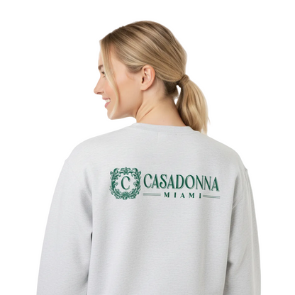 Casadonna Monogram Crewneck