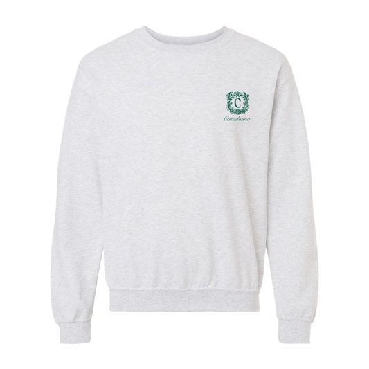Casadonna Monogram Crewneck