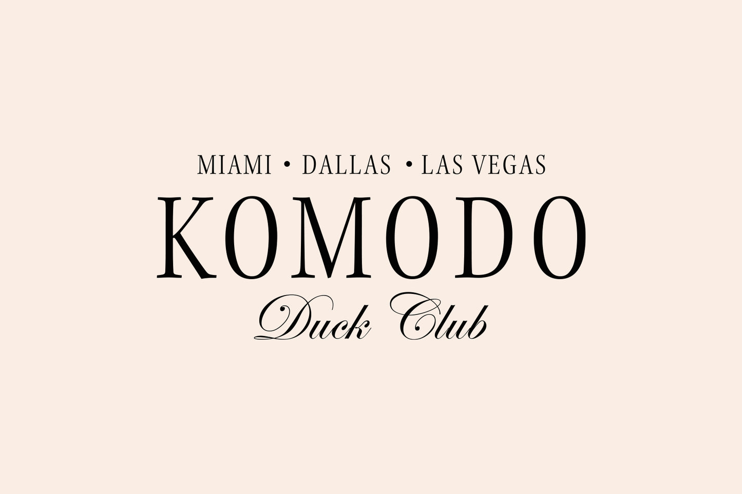 Thank You from Komodo